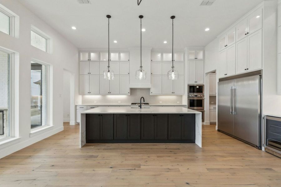 Representative furnished interior of a home built from the Custom 3580 by Kindred Homes in The Vines, Haslet (Image 6). Representative furnished interior of a home built from the Custom 3580 by Kindred Homes in The Vines, Haslet (Image 6).