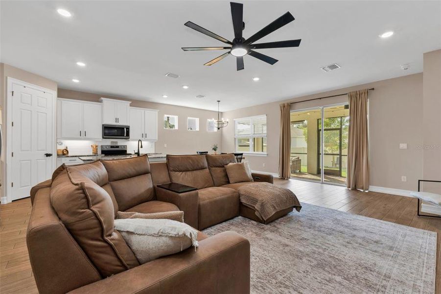 Furnished interior view inside a new home in , North Port (Image 12). Furnished interior view inside a new home in , North Port (Image 12).