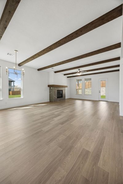 Spacious, unfurnished interior of a new home in Country Lakes, Denton (Image 15). Spacious, unfurnished interior of a new home in Country Lakes, Denton (Image 15).