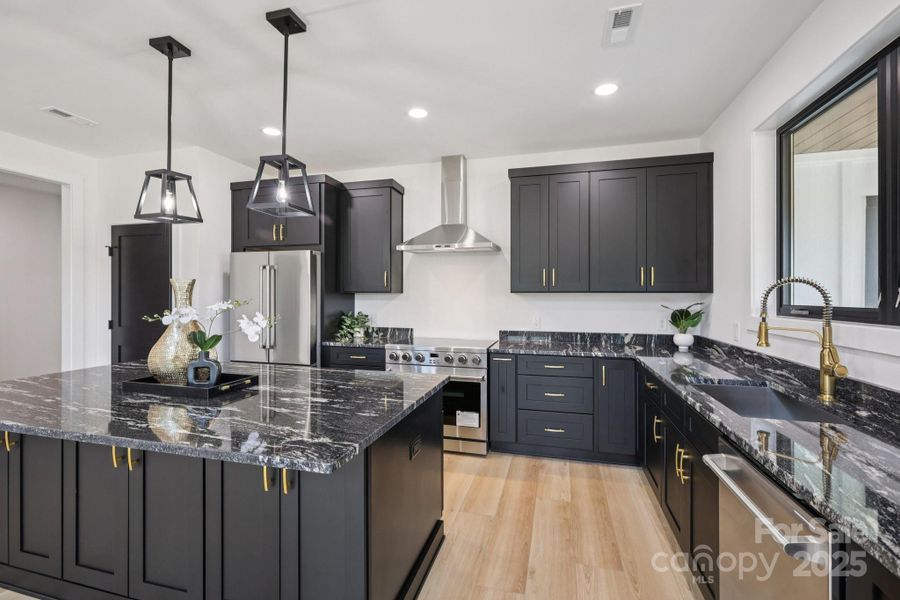 Furnished interior view inside a new home in , Mooresville (Image 18).