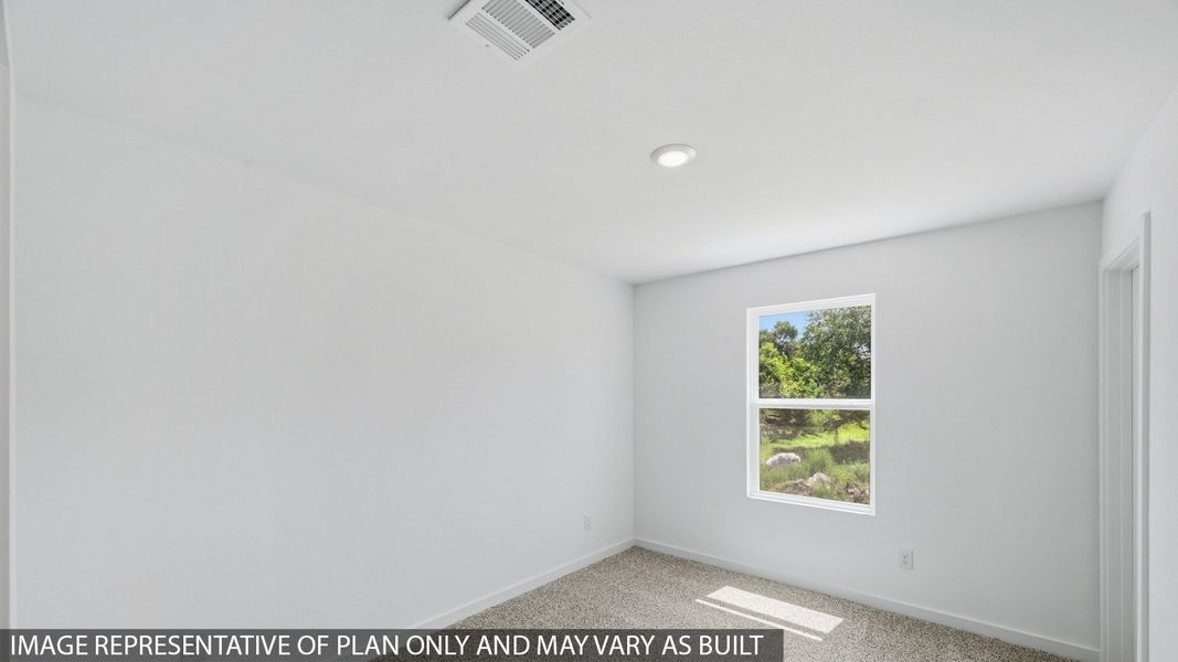 Spacious, unfurnished interior of a new home in Baron Village, Conroe (Image 9).