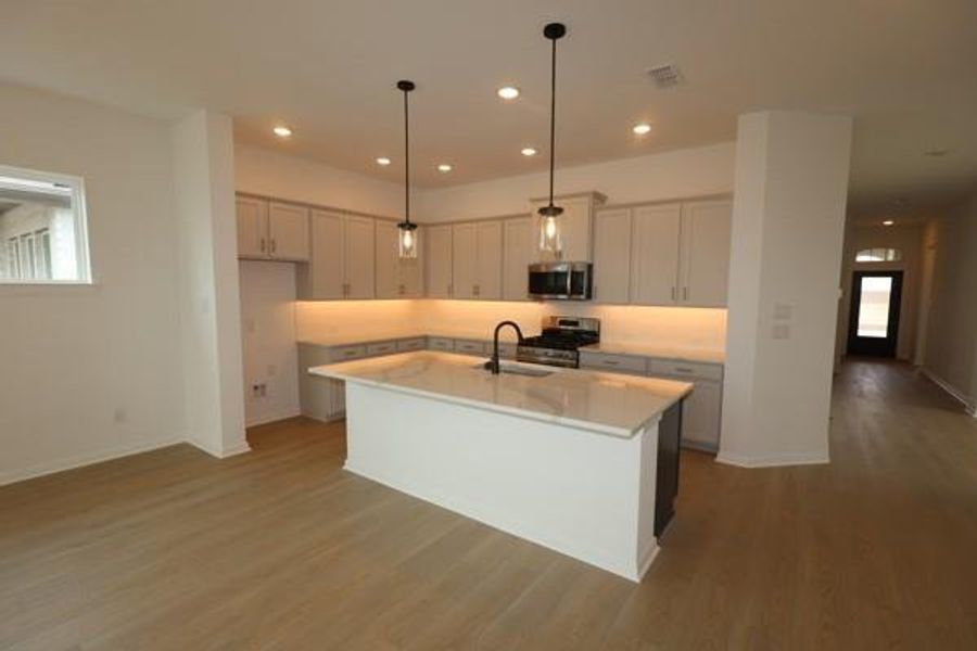 Furnished interior view inside a new home in Brookewater 45' Homesites, Rosenberg (Image 5).