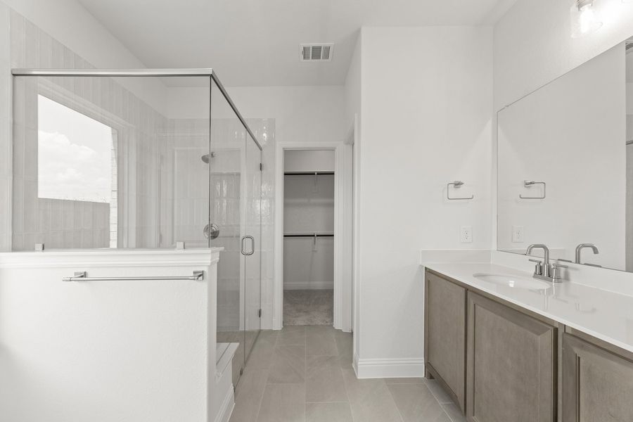 Furnished interior view inside a new home in The Reserve at Spiritas Ranch, Little Elm (Image 10).