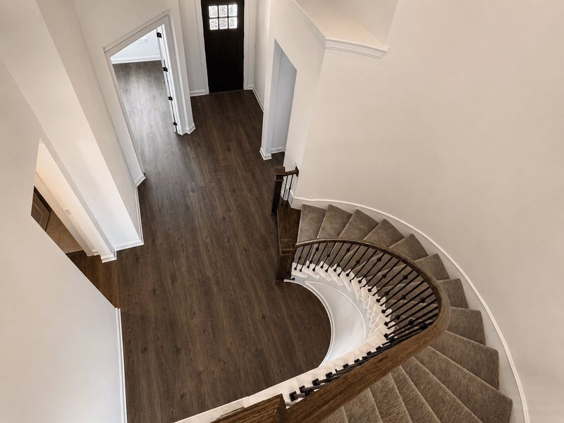 Spacious, unfurnished interior of a new home in Santa Rita Ranch, Liberty Hill (Image 8). Spacious, unfurnished interior of a new home in Santa Rita Ranch, Liberty Hill (Image 8).