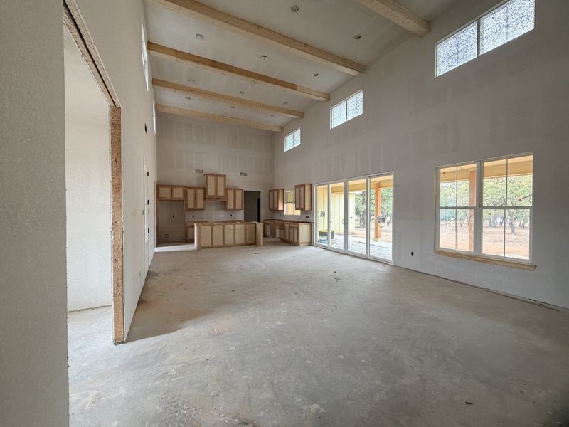 In-progress construction of a new home in Monarch Manor, Poolville, TX (Image 19).