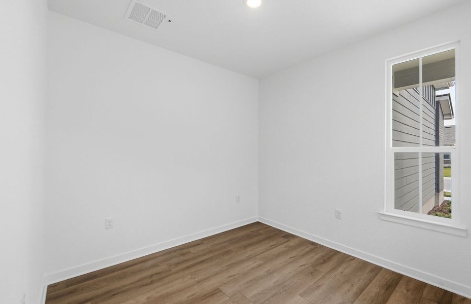 Spacious, unfurnished interior of a new home in Sun City Texas, Georgetown (Image 35). Spacious, unfurnished interior of a new home in Sun City Texas, Georgetown (Image 35).