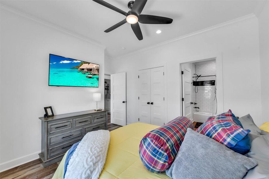 Another view of guest bedroom