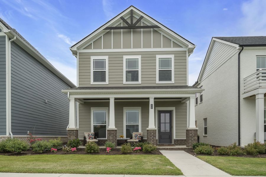Representative exterior photo of a completed home built from the Dalton by Parkside Builders in Anderson Park, Hendersonville, TN (Image 23). Representative exterior photo of a completed home built from the Dalton by Parkside Builders in Anderson Park, Hendersonville, TN (Image 23).