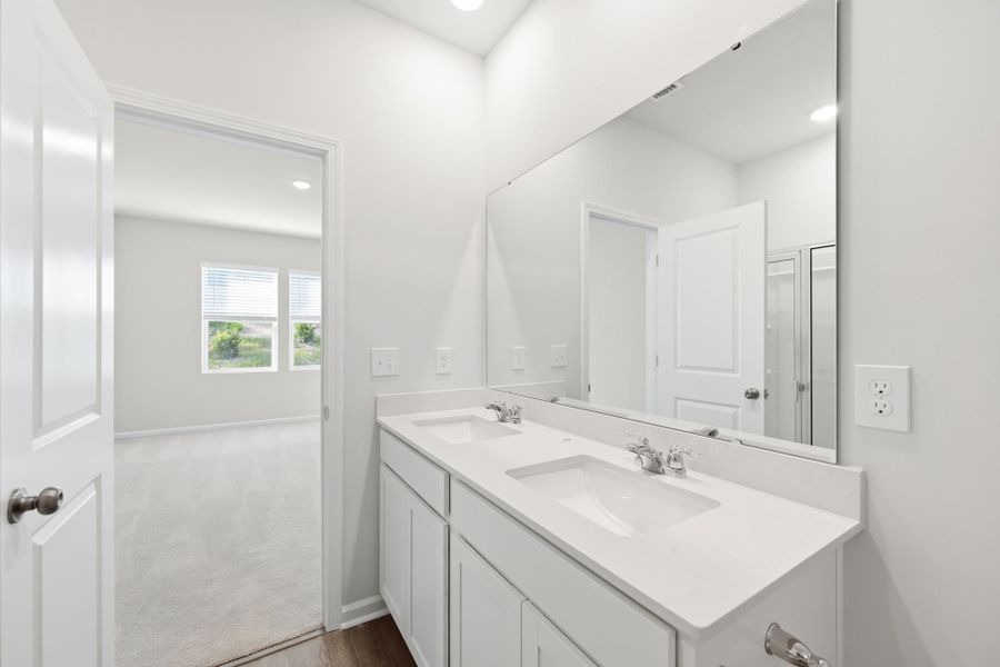 Furnished interior view inside a new home in Grand Arbor, Blythewood (Image 8).
