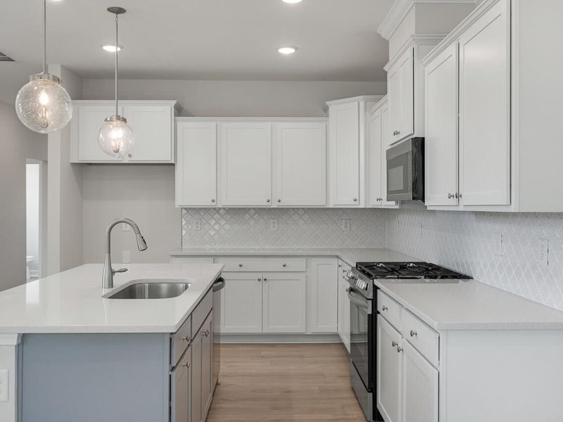 Furnished interior view inside a new home in Springvale, Fuquay Varina (Image 4).