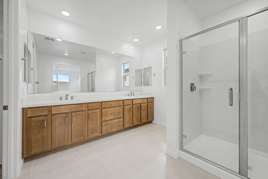 Furnished interior view inside a new home in Bella Vista Farms, San Tan Valley (Image 6).