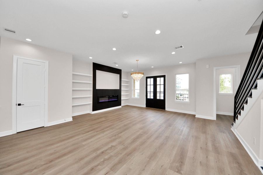Spacious, unfurnished interior of a new home in , Houston (Image 20). Spacious, unfurnished interior of a new home in , Houston (Image 20).