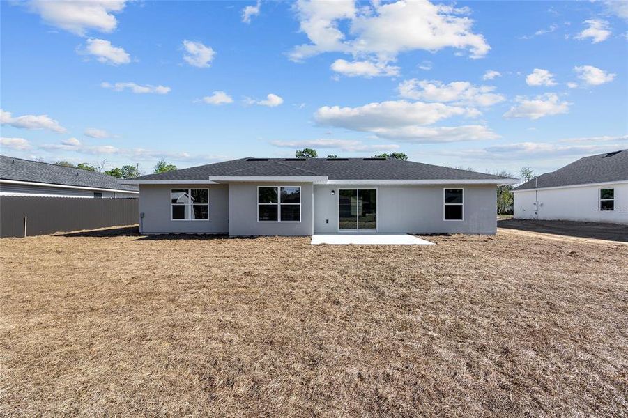 Exterior details and patio area of a home in , Ocala (Image 20).