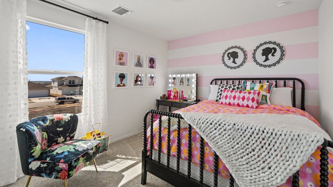 Furnished interior view inside a new home in The Reserve at Spiritas Ranch, Little Elm (Image 15).