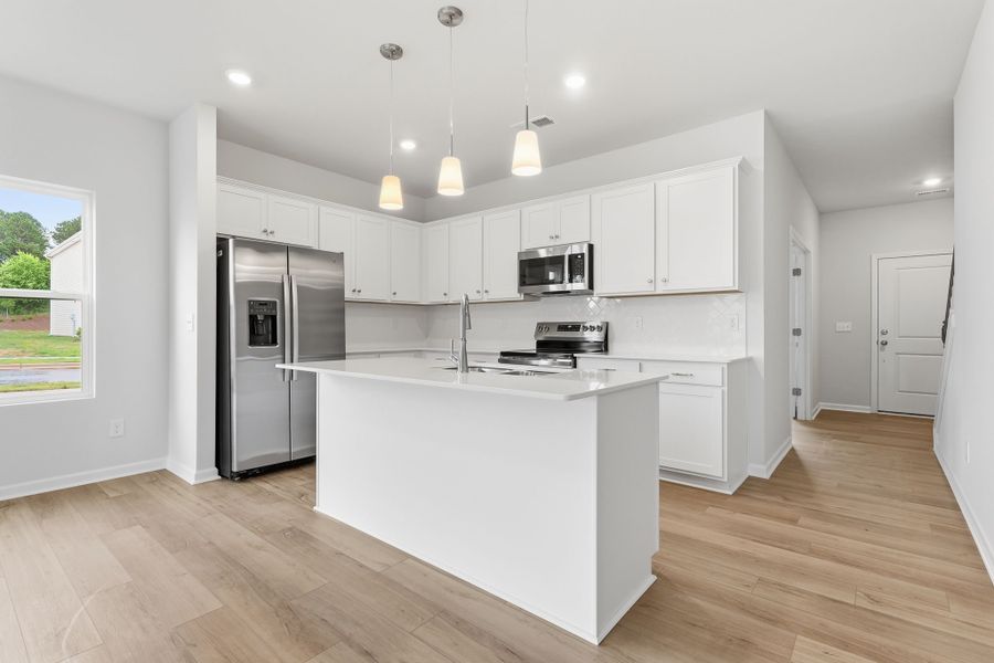 Furnished interior view inside a new home in Piper Creek, Newton (Image 16).