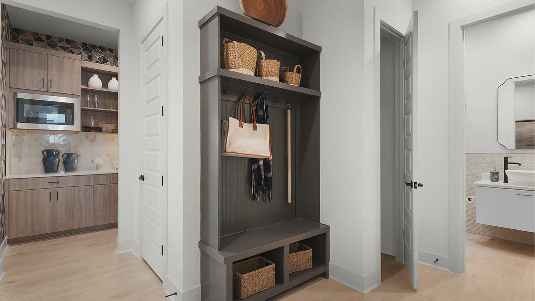 Representative furnished interior of a home built from the Malani by Chesmar Homes in Crescent Bluff, Georgetown (Image 13). Representative furnished interior of a home built from the Malani by Chesmar Homes in Crescent Bluff, Georgetown (Image 13).