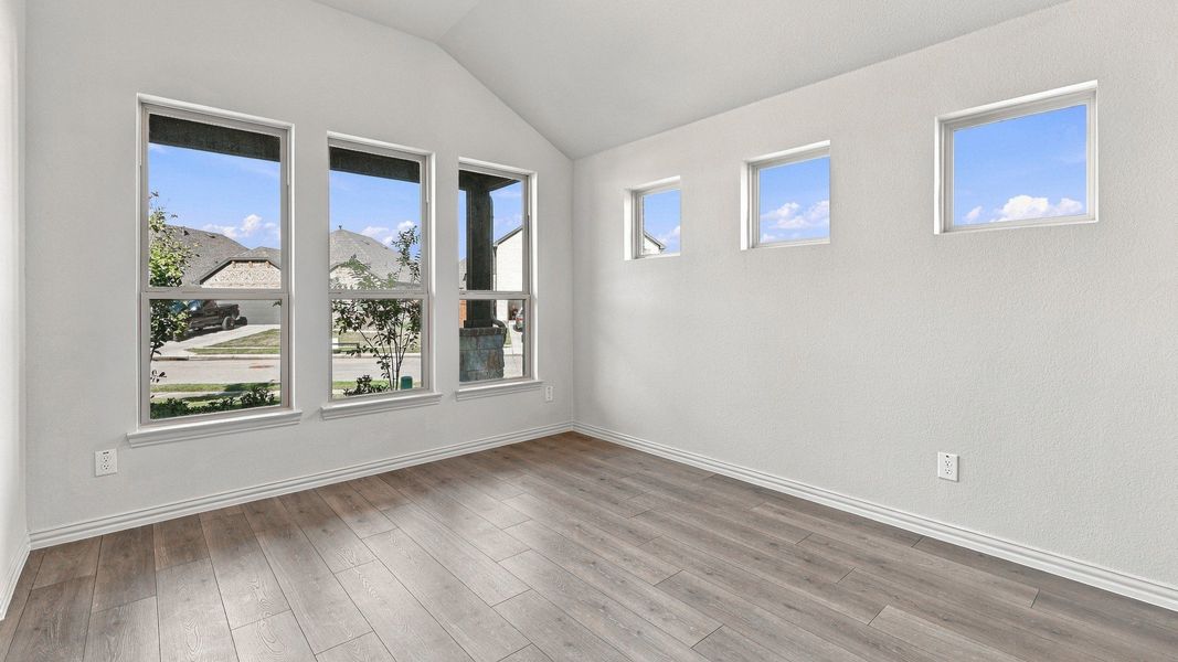 Furnished interior view inside a new home in The Oaks, Red Oak (Image 15).