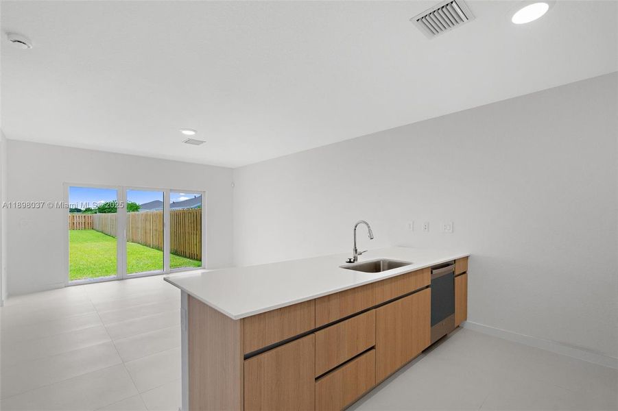 Furnished interior view inside a new home in , Miami (Image 11). Furnished interior view inside a new home in , Miami (Image 11).