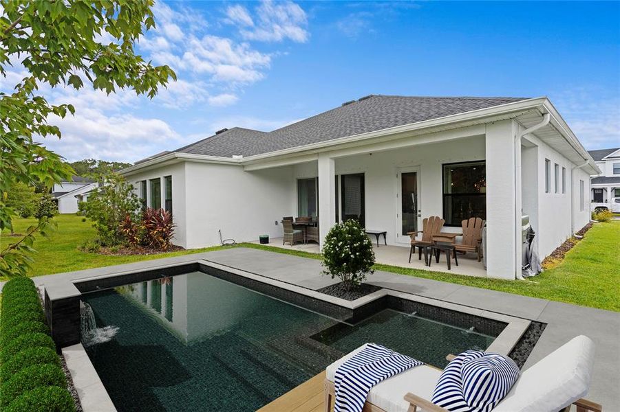 Front exterior of a new home in , Odessa, FL, highlighting curb appeal (Image 22).