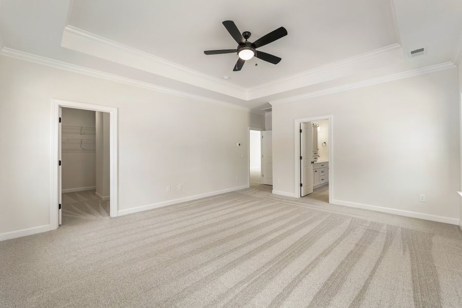 Spacious, unfurnished interior of a new home in Landing at Pine Lake, Anderson (Image 27).