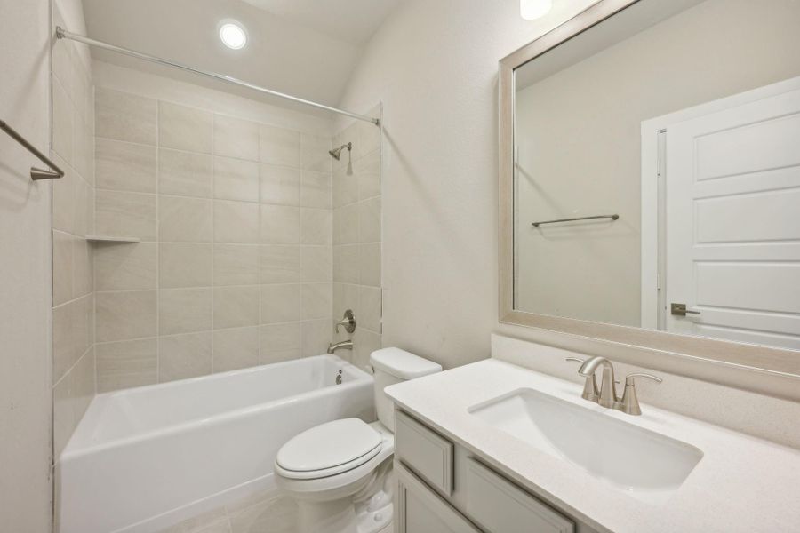 Photo is not of the actual home but is an inspirational photo of builder's model home and may depict options, furnishings, and/or decorator features that are not included.