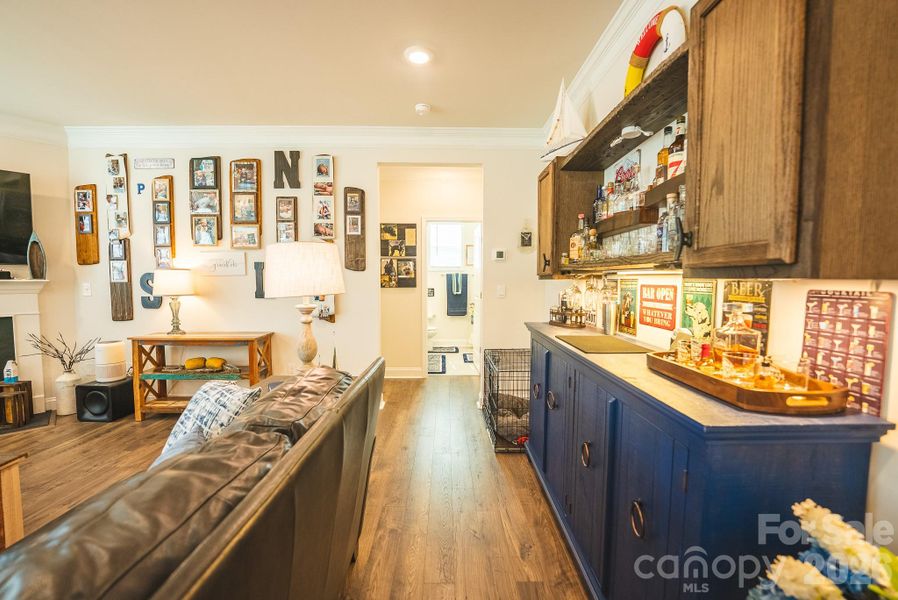 Furnished interior view inside a new home in Falls Cove, Troutman (Image 35).
