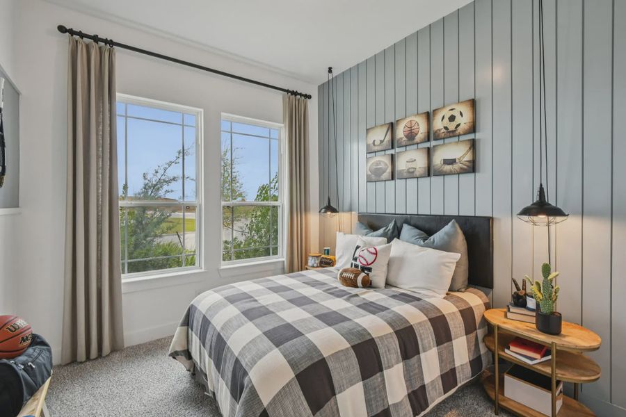 Representative furnished interior of a home built from the Marion by Chesmar Homes in Attwater 55s, Waller (Image 13).