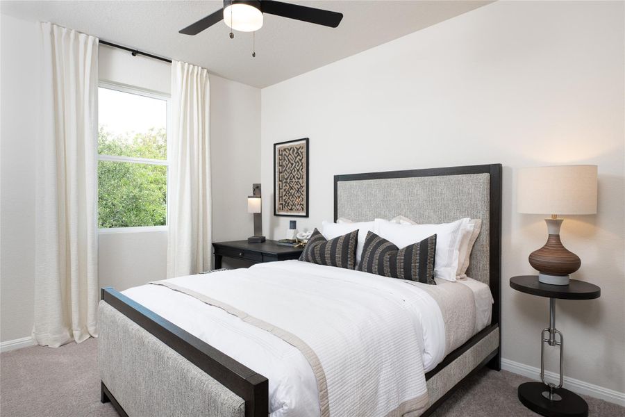 Furnished interior view inside a new home in Covered Bridge, Hutto (Image 16).