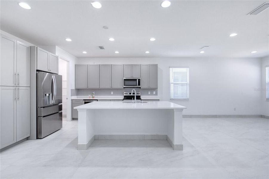 Furnished interior view inside a new home in , Daytona Beach (Image 14).