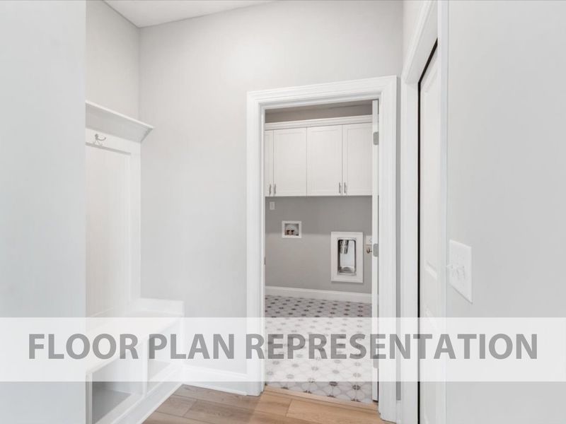 Robin Plan Laundry & Garage Entry | Ivey Homes