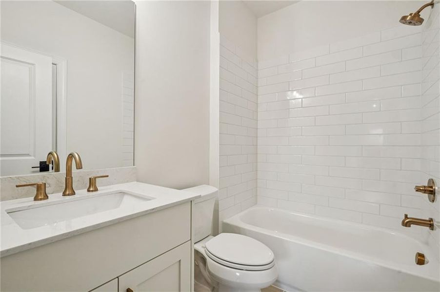 Furnished interior view inside a new home in Promenade at Sawnee Village, Cumming (Image 14).