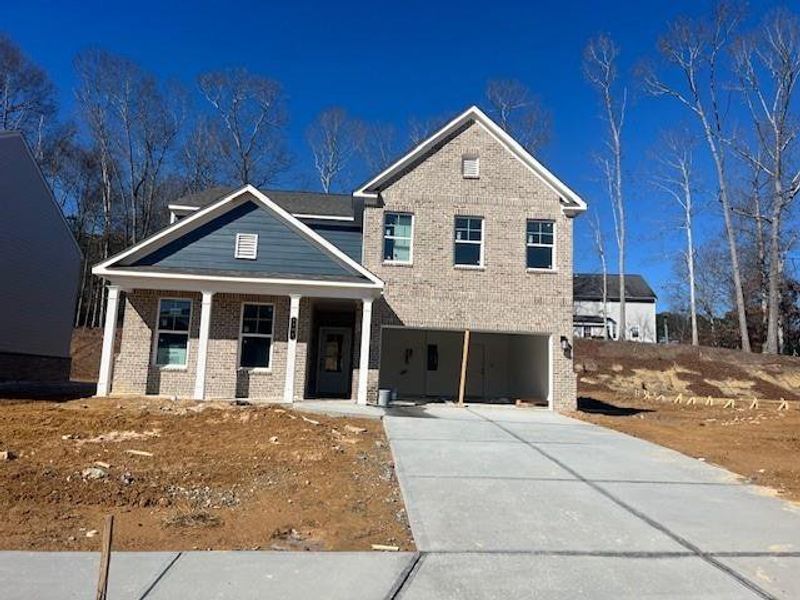 In-progress construction of a new home in Riverside Ridge, Lawrenceville, GA (Image 34). In-progress construction of a new home in Riverside Ridge, Lawrenceville, GA (Image 34).