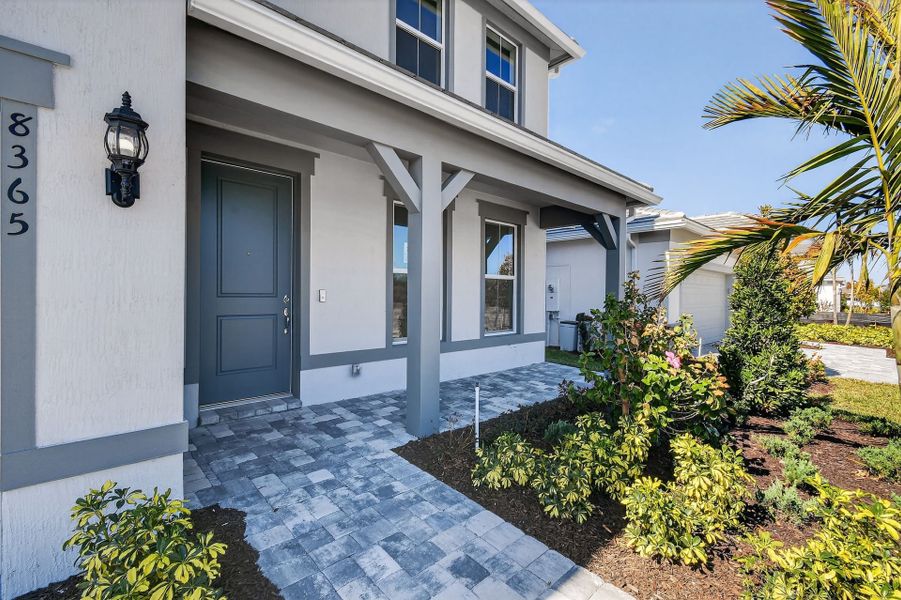 Exterior details and patio area of a home in Harbor Isle, Vero Beach (Image 31). Exterior details and patio area of a home in Harbor Isle, Vero Beach (Image 31).