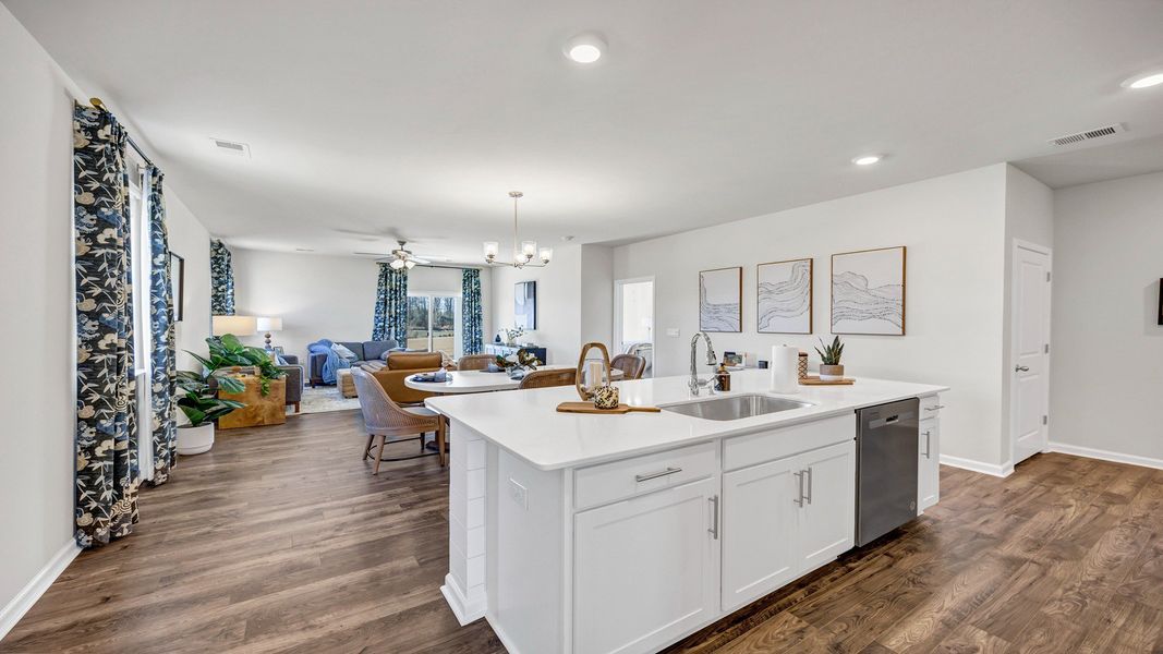 Furnished interior view inside a new home in Leatherstone, Blythewood (Image 7).