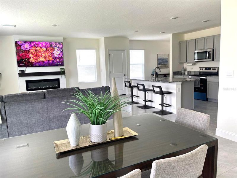 Furnished interior view inside a new home in Summerstone, Wesley Chapel (Image 1). Furnished interior view inside a new home in Summerstone, Wesley Chapel (Image 1).
