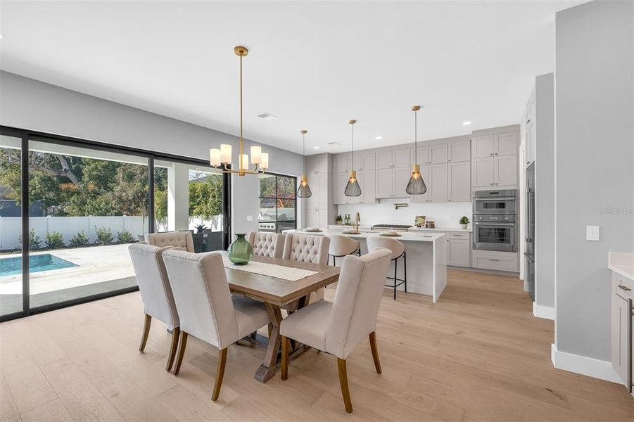 Furnished interior view inside a new home in College Park, Orlando (Image 9).