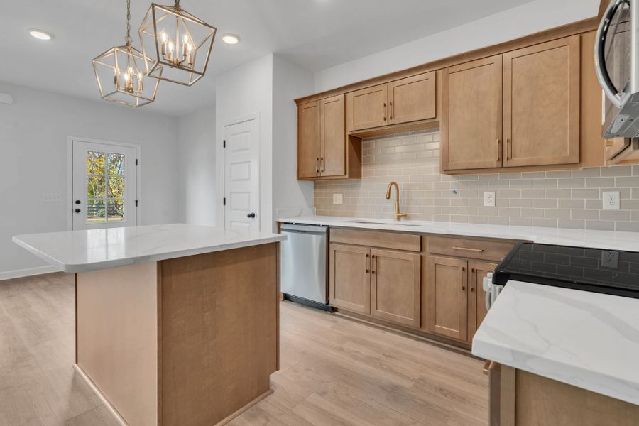 Furnished interior view inside a new home in Anderson Park, Hendersonville (Image 6).