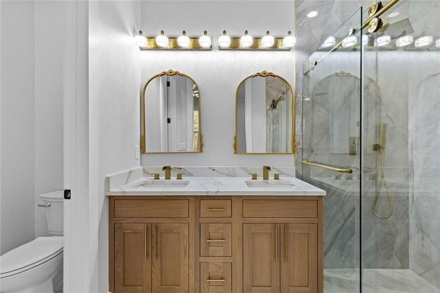 Furnished interior view inside a new home in , Winder (Image 10).