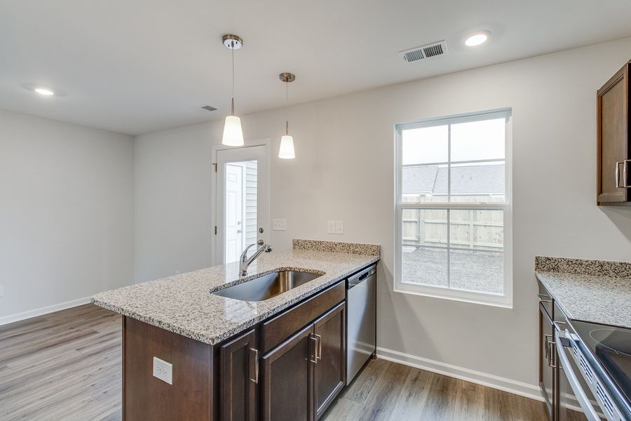 Furnished interior view inside a new home in Astoria, Columbia (Image 10).