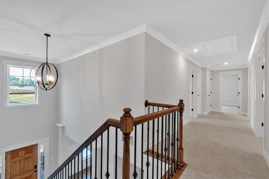 Spacious, unfurnished interior of a new home in Springside Reserve, Powder Springs (Image 40). Spacious, unfurnished interior of a new home in Springside Reserve, Powder Springs (Image 40).