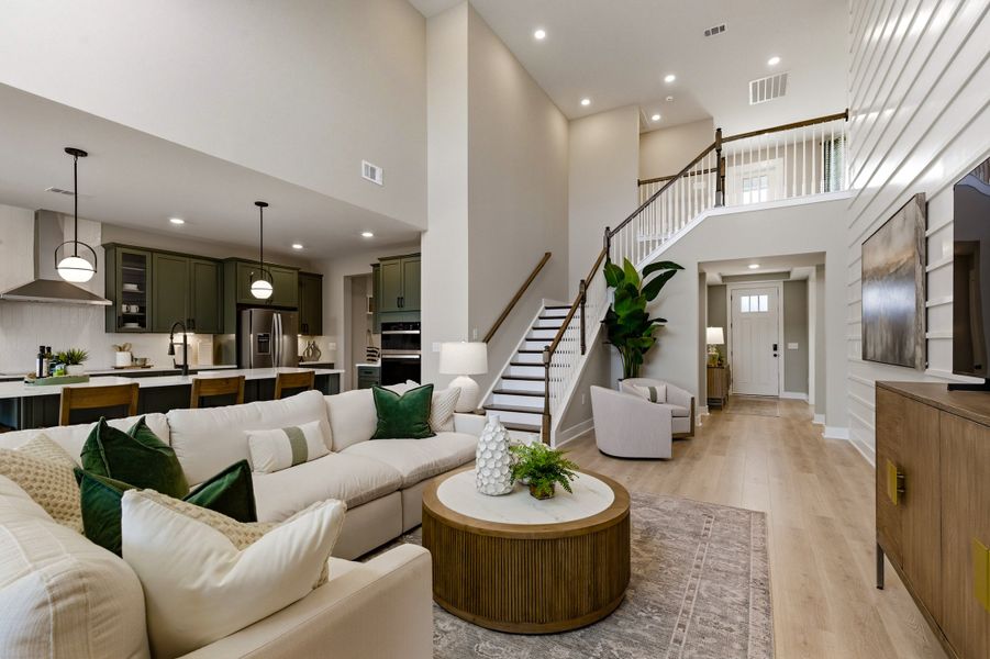 Representative furnished interior of a home built from the Persimmon by Beazer Homes in Northbrook, Murrells Inlet (Image 7).
