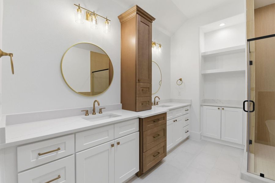Furnished interior view inside a new home in , Houston (Image 10).