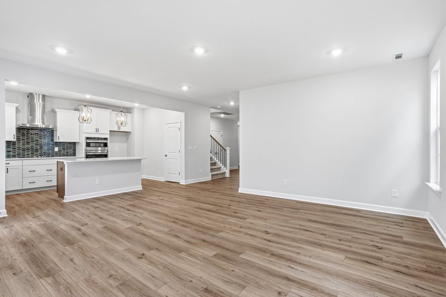 Spacious, unfurnished interior of a new home in Renaissance at White Oak, Garner (Image 19).