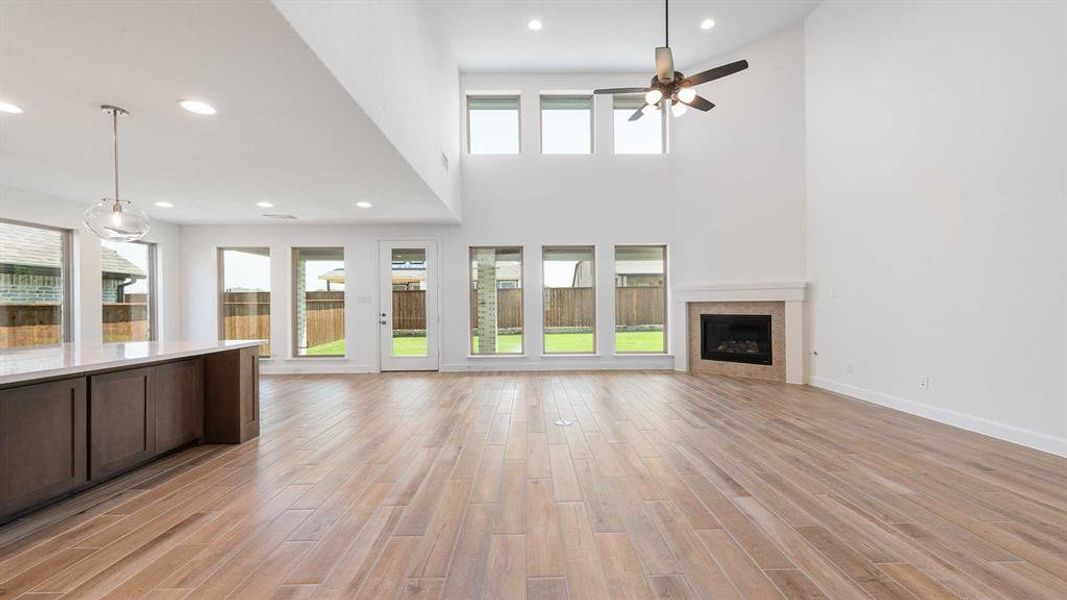 Spacious, unfurnished interior of a new home in North Sky 55', Celina (Image 27).