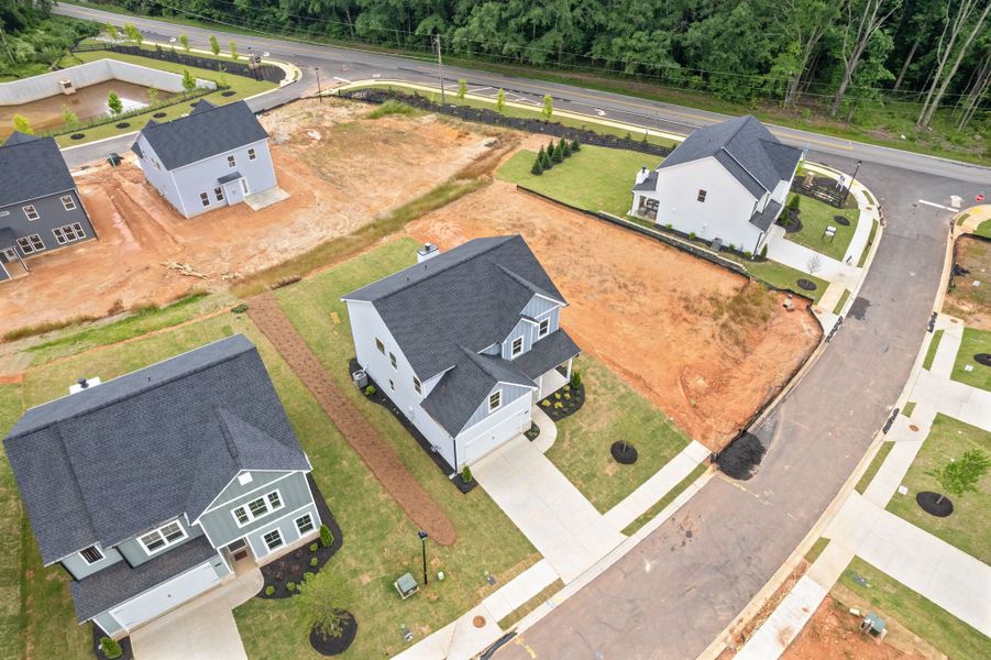 Image 61 representing the Canterbury by Crawford Creek Communities in Red Bird Manor, Jefferson, GA.