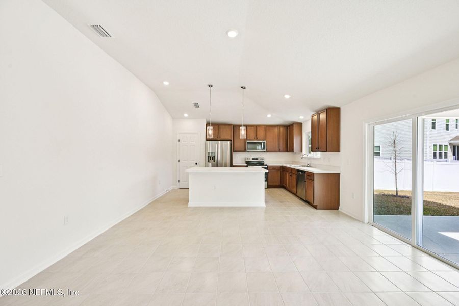 Furnished interior view inside a new home in , Jacksonville (Image 6). Furnished interior view inside a new home in , Jacksonville (Image 6).