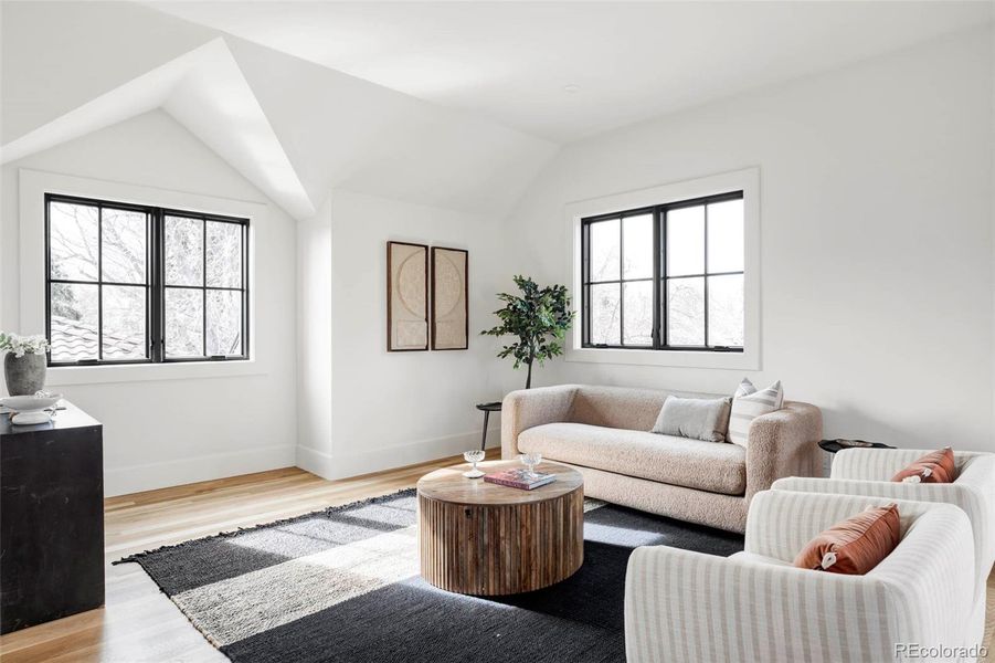 Furnished interior view inside a new home in , Denver (Image 14).