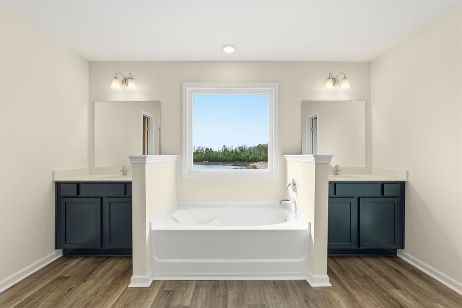 Representative furnished interior of a home built from the The Richland by RTS Homes in Grand Reserve, Hinesville (Image 13).