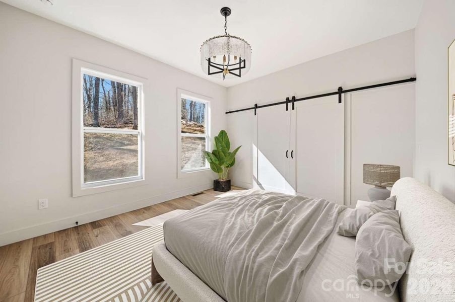 Furnished interior view inside a new home in , Canton (Image 19).