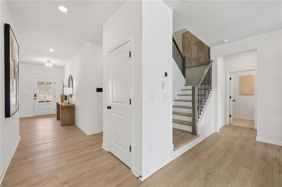 Spacious, unfurnished interior of a new home in Arbors at Richland Creek, Buford (Image 21). Spacious, unfurnished interior of a new home in Arbors at Richland Creek, Buford (Image 21).